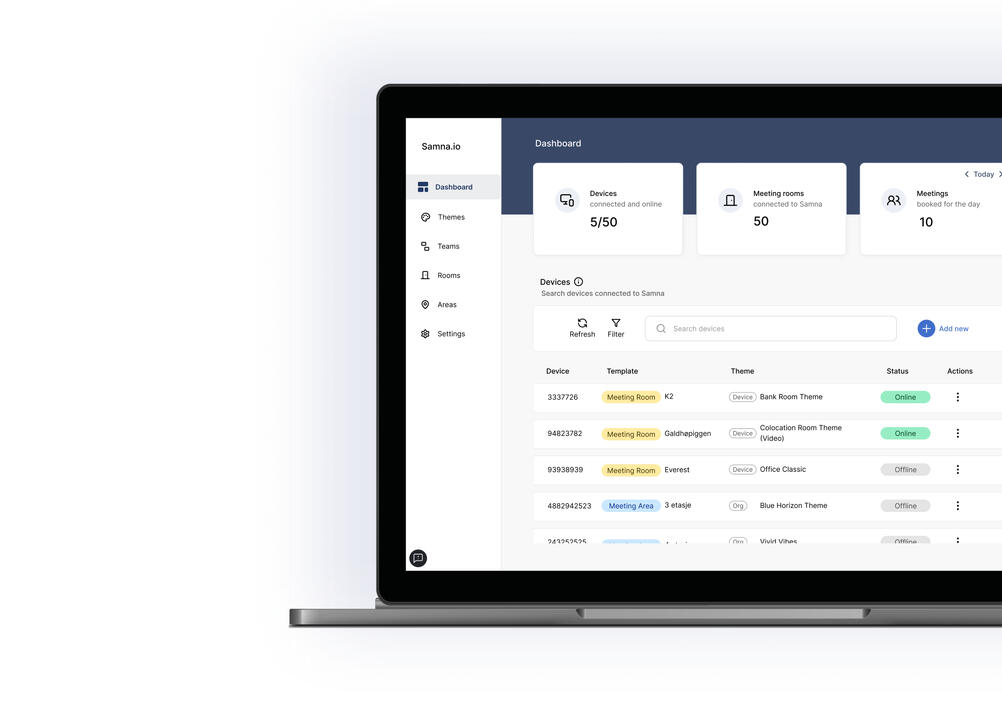 Samna Portal / UX/UI